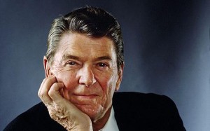 Portrait Of Ronald Reagan