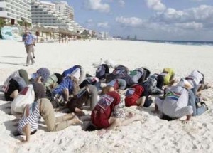 heads in sand