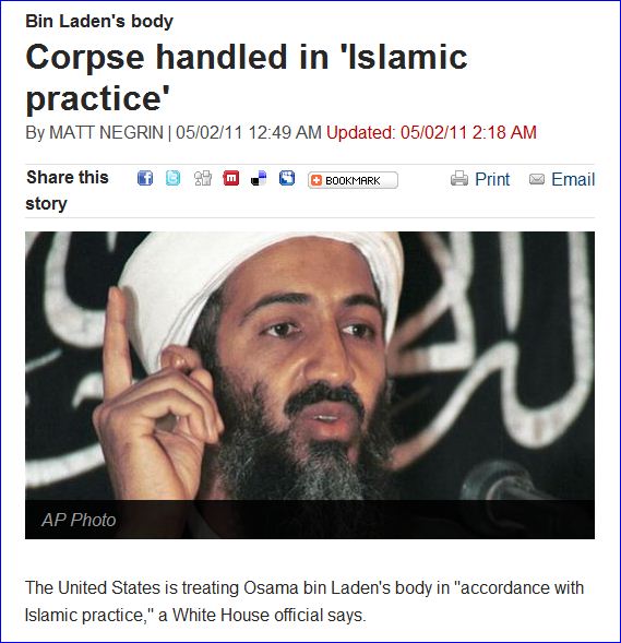 it is Bin Laden 39 s body. they took Bin Laden 39 s body.