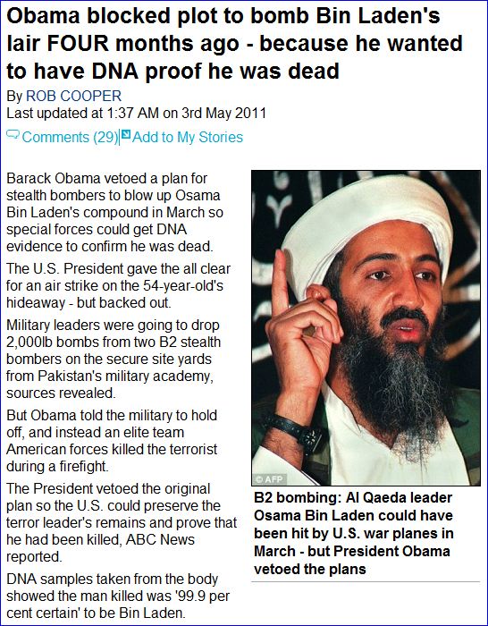 George W Bush Bin Laden 39 s. to Osama in Laden#39;s death