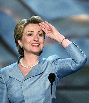 HILLARY RODHAM CLINTON ATTENDS THE DEMOCRATIC NATIONAL CONVENTION