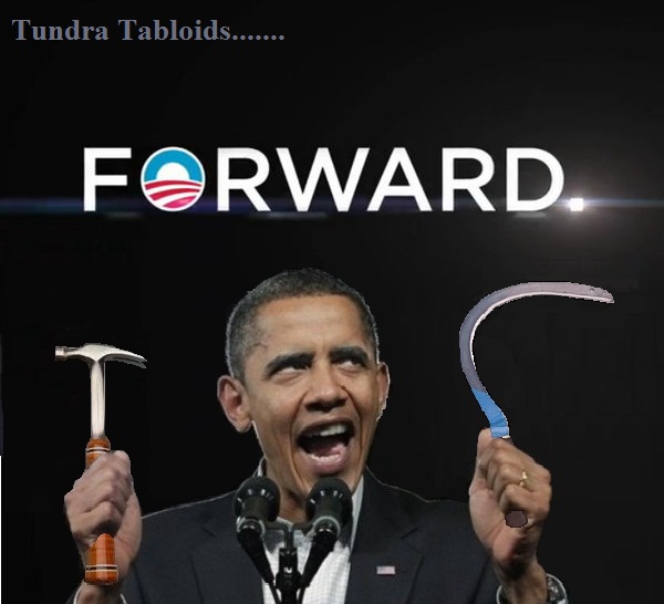 obama crazy faced forward