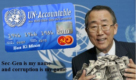 ban ki moon corruption