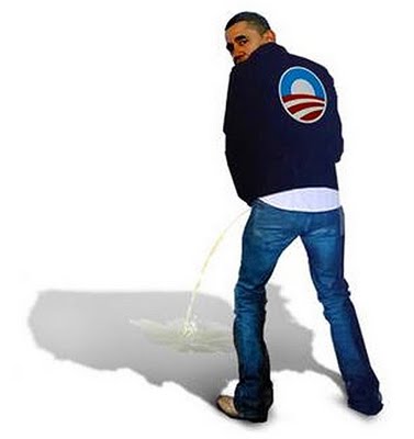 Obama+-+Peeing+On+America