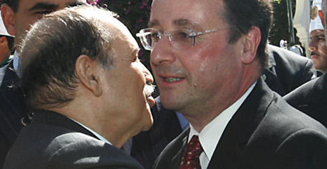 french-algerian smooch fest