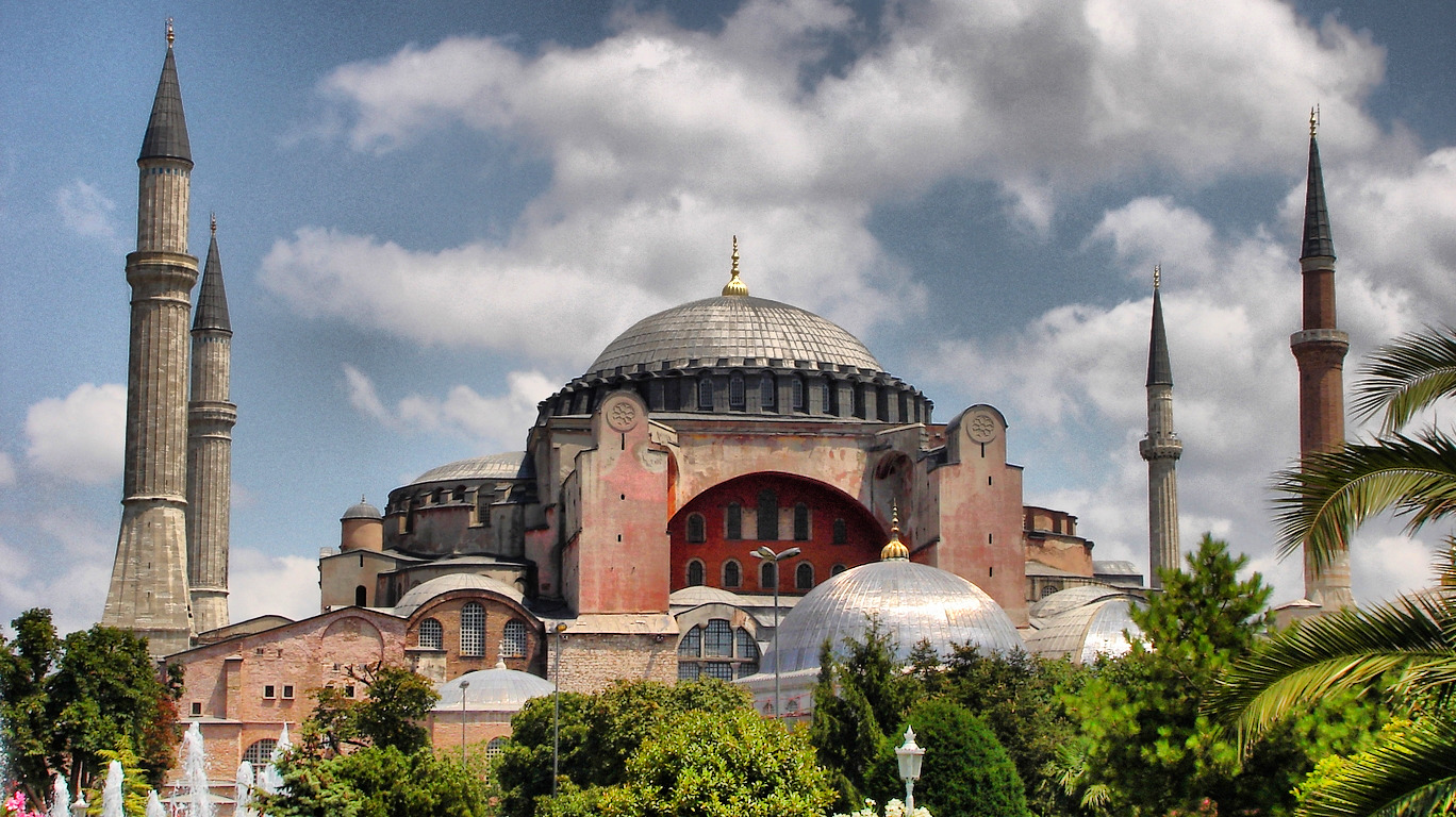 Hagia-Sophia church now mosque museum