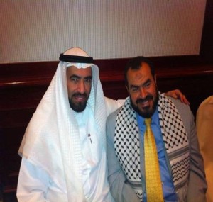 Murdoch’s Man, Director-General of Al-Risala Tareq al-Suwaidan with Fellow Jew-Hating Jihadist and Broadcasting Companion at Al-Risala, Salah Sultan