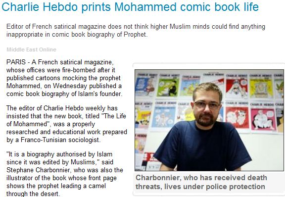 hebdo prints the mo-comic book 3.1.2013