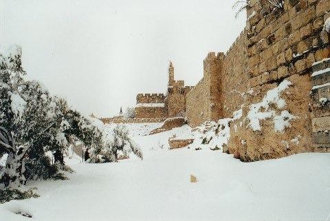 snow in j'lem 10.1.2013