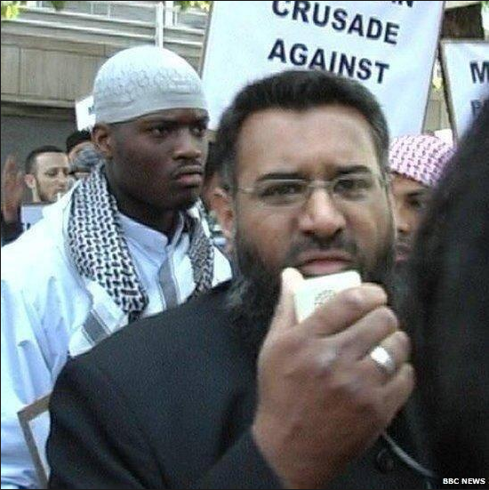 anjem choudary and london murdering terrorist of woolwich