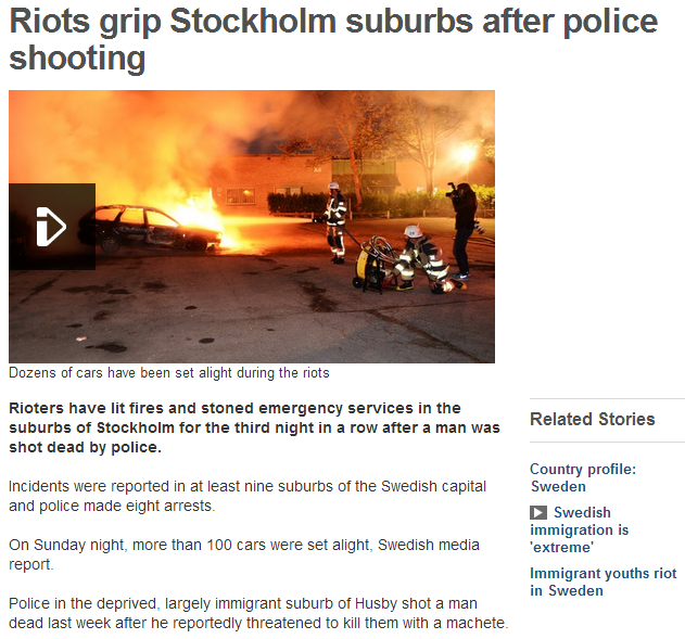 stockholm burning 22.5.2013