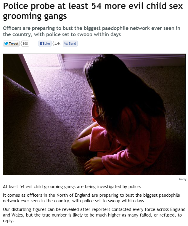 uk police probing 54 child sex grooming rape gangs 19.5.2013