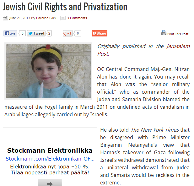 jewish  civil rights and privatization 22.6.2013