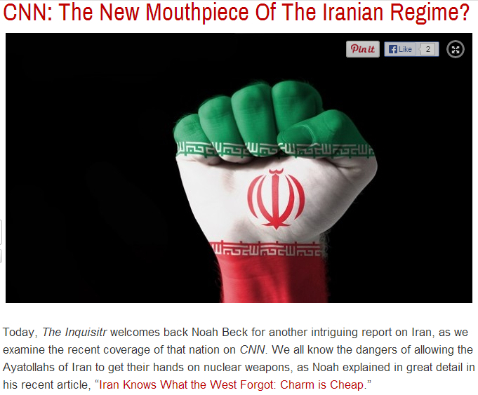 cnn new mouthpiece for Iran10.10.2013.