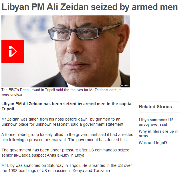 libyan pm abducted 10.10.2013