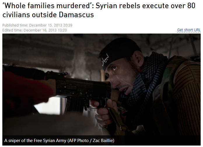 syrian rebels murder whole families 12.17.2013