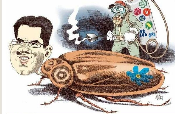 Sweden democrats likened to cockroaches 25.11.2012b