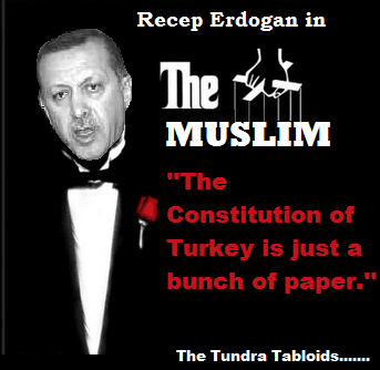 ERDOGAN TURK CONSTITUTION BUT PAPER