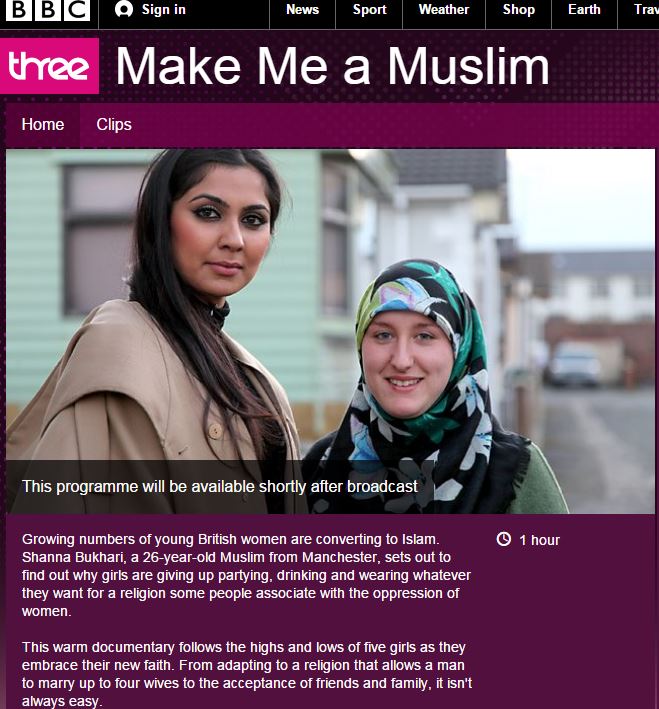 bbc pro-islamonazi claptrap 30.10.2014