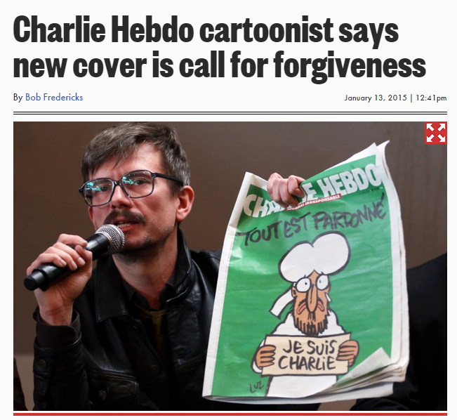hedbo cartoonist says all's forgiven