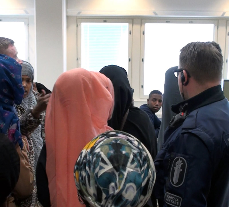 Somali rapist finland in court pics 15.3.2015d