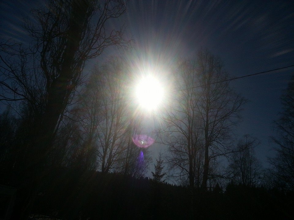 solar eclipse 20.3.2015 finland