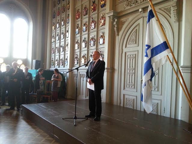 Israeli Ambassador Dan Ashbel 2015 Israeli Independence Day