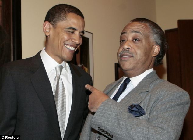 obama sharpton..