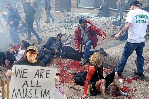 Michael Moore buffonery we all are muslims