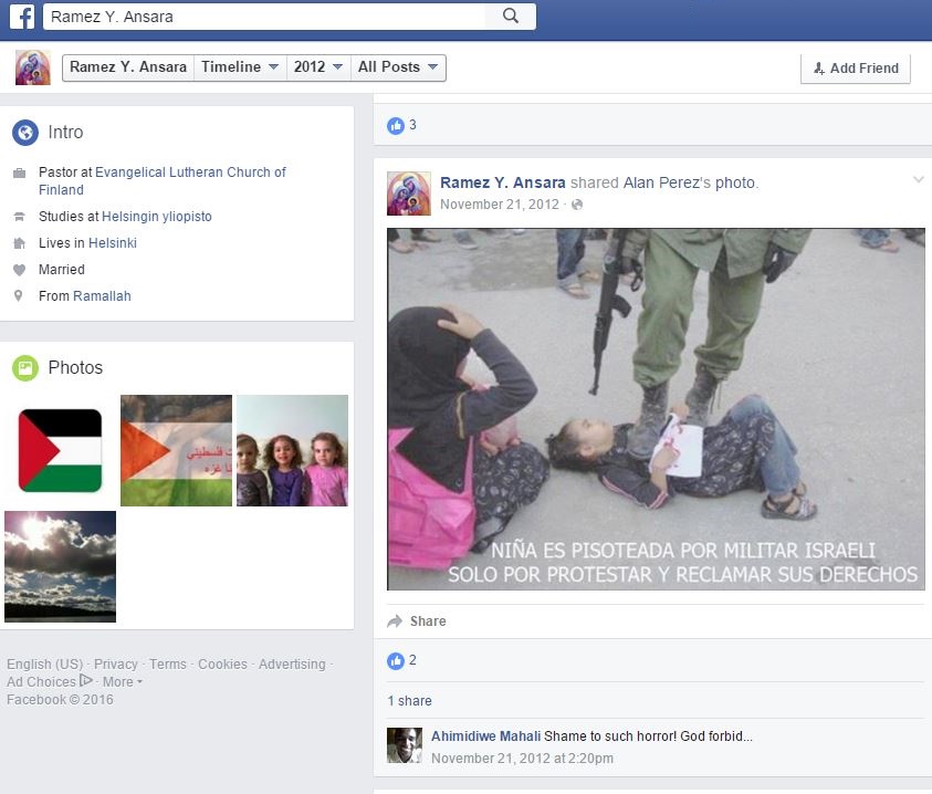 ramez ansara fraud idf pic