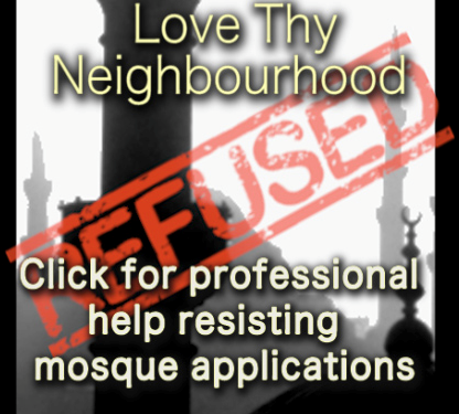resisting mosque planning applications