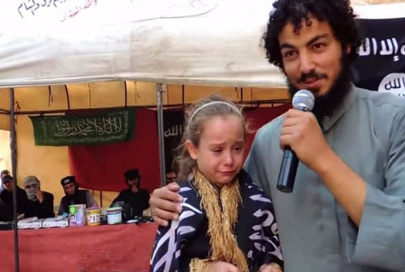 Muslim-Child-Bride-with-ISIS-Arab-Husband-Announcing-Wedding-Syria.jpg
